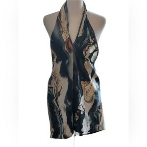 NWOT SHEIN Multi color Halter Top Size L 8/10